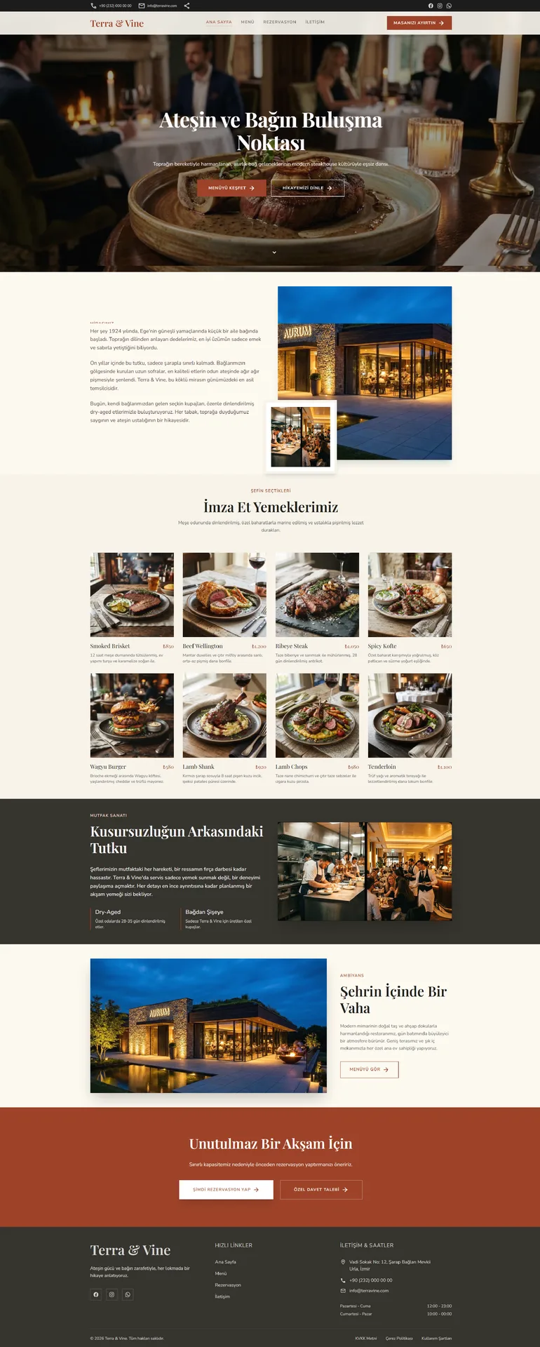 Restoran Web görsel 2