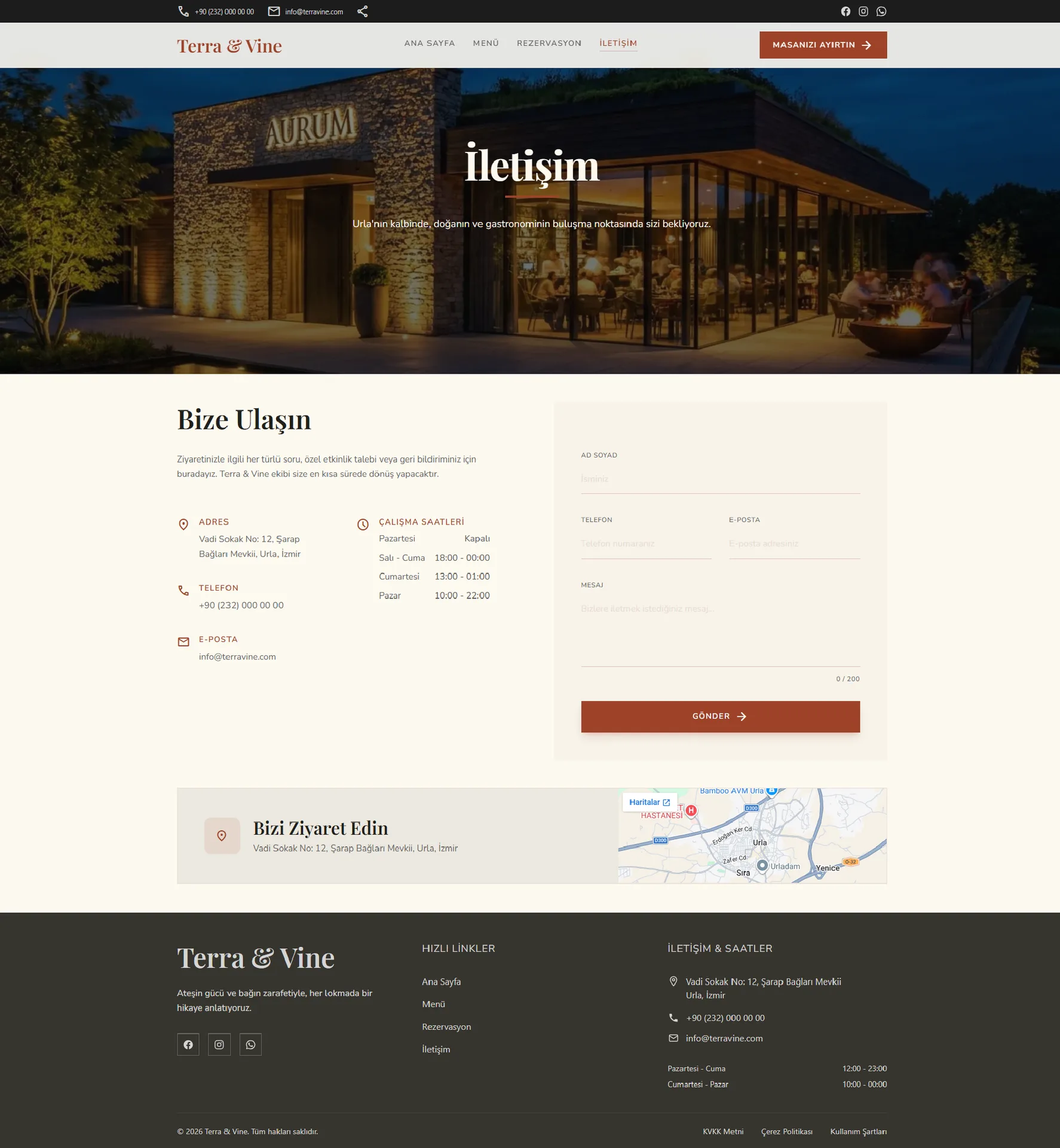 Restoran Web görsel 5