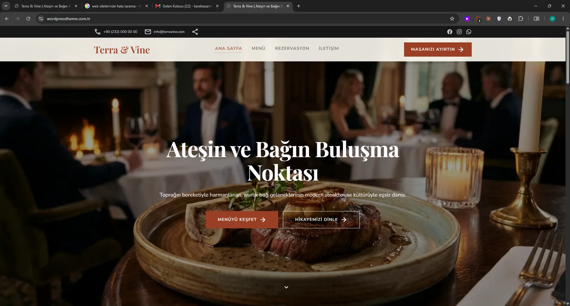 Restoran Web